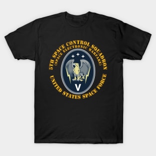 5th Space Control Squadron - 5 SPCS T-Shirt